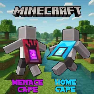 Minecraft: Home + Menace Capes Codes / Java & Bedrock Instant delivery - Picture 1 of 1