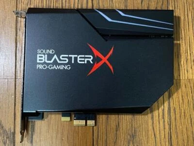 CREATIVE SOUND BLASTER X AE-5 Plus GAMING SOUND CARD MODEL SBX-AE5P-BK - Image 1 of 2