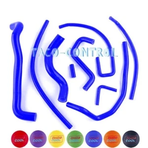 Kit de mangueras de radiador de silicona tubo azul para Chevy Corvette 5,7 L LT1 V8 1991-1996 - Imagen 1 de 10