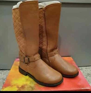 Rachel shoes Lil Samara Cognac Toddler Girls Fashion Boots sz 12 new brown - Picture 1 of 1