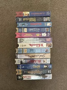 (13) NEW VHS TAPES KIDS FAMILY MOVIES FACTORY SEALED VIDEO VINTAGE LOT - Picture 1 of 5