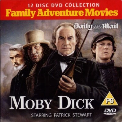 MOBY DICK - Patrick Stewart*Henry Thomas*Gregory Peck  :  PROMO DVD - Image 1 of 2