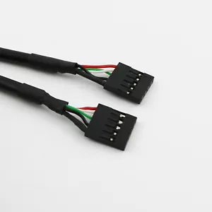 Internal 5-Pin USB IDC Motherboard Header Female to Female Extension Cable 3ft - Picture 1 of 6