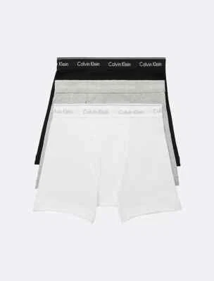 Paquete de 3 calzoncillos boxer Calvin Klein 301476 Cotton Classics talla pequeña Foto 1 de 3