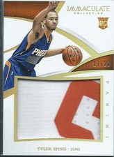 Tyler Ennis 2014-15 Immaculate Collection RC Jersey Patch /20