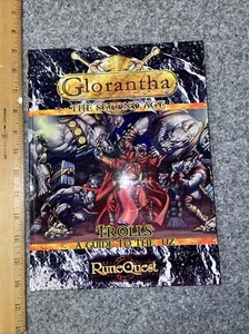 Glorantha The Second Act Trolls A Guide to the UZ Rune Quest Game Master Book - Picture 1 of 3