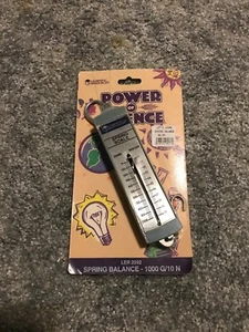 Learning Resources Power of Science Spring Balance - 1000 G/10 N Grades 4-6 - Picture 1 of 3