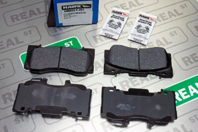 Pastillas de freno delanteras Hawk HPS de 0,661" de grosor para Ford Mustang GT 15-20 sin Brembos Foto 1 de 4