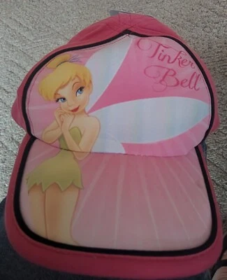 Disney Hadas Campanilla Tink Sombrero Niña Ajustable Espalda-Nueva Gorra Niño Rosa Foto 1 de 4