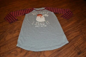 H15- Max & Olivia Santa Christmas Gown Size Girl's XL (14/16) - Picture 1 of 3