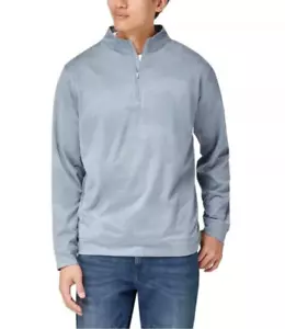 * Men’s Performance 1/4 Zip Pullover, Grey, Size M , FREE SHIPPING - Picture 1 of 5