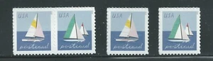 US Scott # 5747-5748 Sailboats Postcard Rate Mint NH Singles & Pair from Pane - Picture 1 of 1