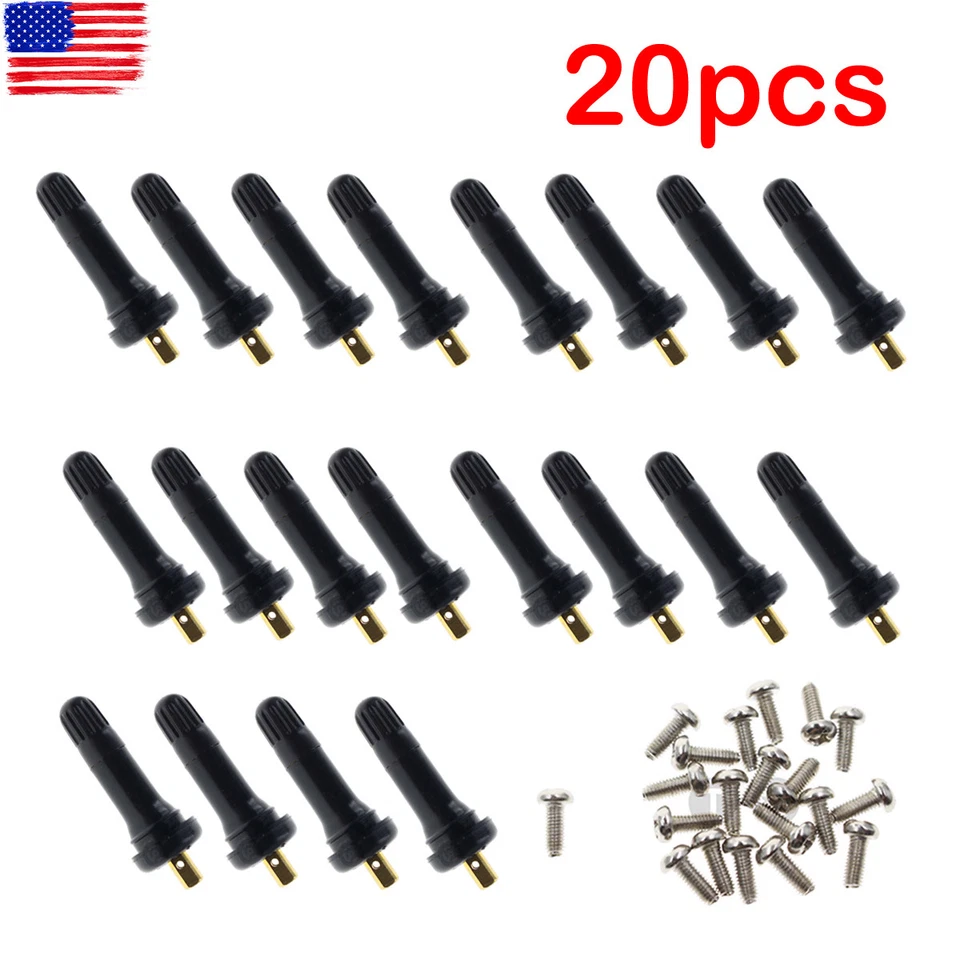 20pcs TPMS Tire Pressure Sensor Valve Stem For Ford F-250 F-350 Super Duty Focus - Image 1 of 4
