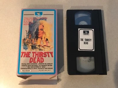 The Thirsty Dead (VHS, 1987, Bottom Flap) John Considine, Jennifer Billingsley - Image 1 of 4
