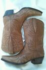 Guess Leather Western Cowgirl Mid Calf Pointy Toe Boots Sz 8m