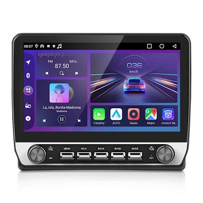 Carplay Android 14 Autoradio Für Audi A4 S4 RS4 00-2009 GPS Navi WIFI BT FM DAB+ - Bild 1 von 4