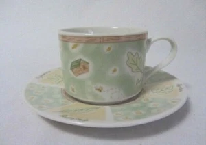 COUNTRY GARDEN # 8856 TAZA Y PLATILLO GRES LAVAVAJILLAS HORNO Y MICROONDAS APTO - Imagen 1 de 4