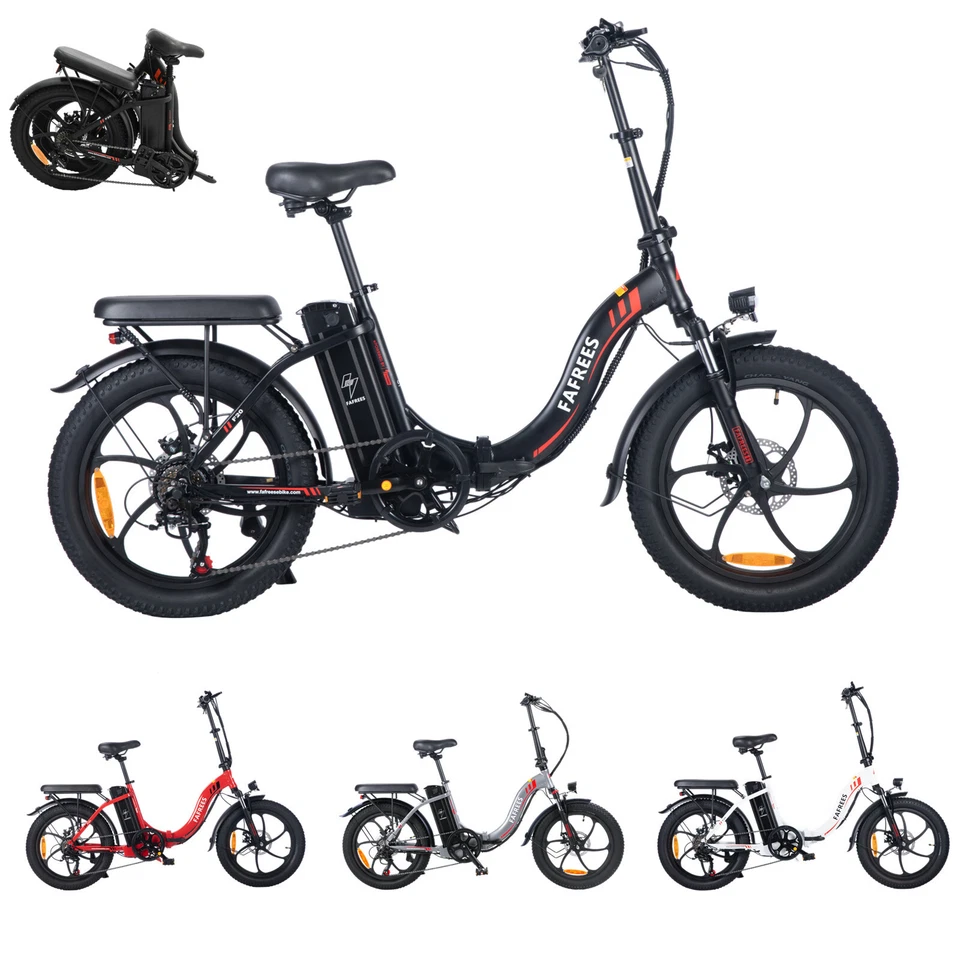 [FAFREES F20] Klapprad Elektrofahrrad e Bike 20 Zoll 250W Shimano Pedelec 16AH