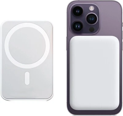Power bank Iphone Magnetico Portatile 12000mAh Caricabatterie Magnetico Magsafe - Immagine 1 di 4