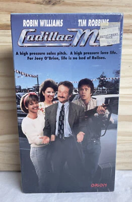 Cadillac Man (VHS, 1990) Brand New Sealed Robin Williams , Tim Robbins - Image 1 of 4