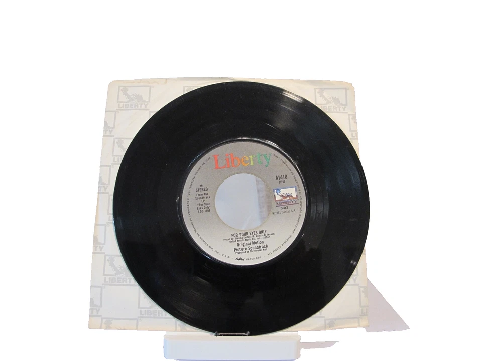 45 RECORD - SHEENA EASTON - FOR YOUR EYES ONLY Foto 1 de 1