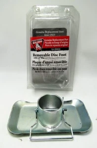 NIB - Bulldog 500244 2" Trailer Jack Base Plate Kit, Disc Foot And Pin - NIB - Picture 1 of 2