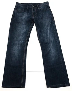 Buffalo David Bitton Mens 31x29 Driven Straight Dark Wash Jeans Flap pocket (547 - Picture 1 of 8