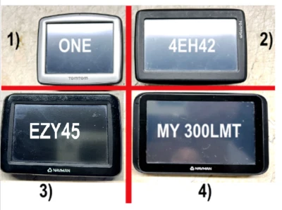 Variety Vehicle GPS Navigation TOMTOM (One, 4EH42) + NAVMAN (EZY45, MY 300LMT) - Image 1 of 2