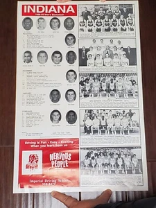 Campeones del equipo de baloncesto Bob Knight de la Universidad de Indiana 1998-99 de colección - Imagen 1 de 7