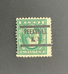 Peekskill, New York Type 212 INVERT Precancel - 1 Cent Washington - USA #498 - Bild 1 von 2
