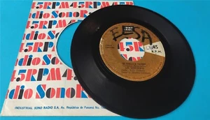 LOS SABANEROS "El gallo e yambo" PERUVIAN GUARACHA (CANTA WILLY CADENAS) 7" VG - Picture 1 of 7