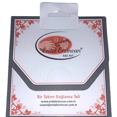 🎶Uzun Sap Erdal Erzincan Tel 0,20 Saz / Baglama / Saiten Strings AKYÜZ SAZ EVI