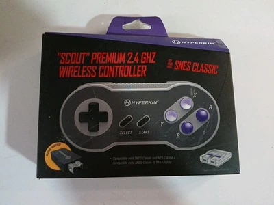 Hyperkin "Scout" Premium Controller for SNES Classic Wireless NEW - Image 1 of 4