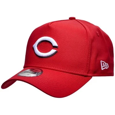 Gorra New Era Cincinnati Reds marco en A 9FORTY ajustable con cierre a presión roja MLB NUEVA CON ETIQUETAS Foto 1 de 4