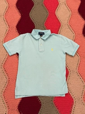 Polo Ralph Lauren Boys Light Blue Polo Shirt Size 8 Classic Pony - Image 1 of 4