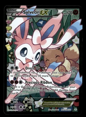 Sylveon EX - RC32/RC32 - Radiant Collection - Generations - Pokemon Card - LP - image 1 of 2