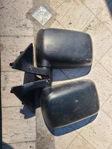 Mazda B-2600i BLACK DOOR MIRRORS PAIR B2000 B2200 B2600 USED NICE - Picture 1 of 2