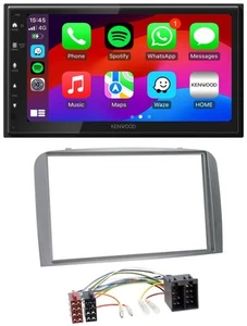 Kenwood MP3 USB DAB 2DIN Bluetooth Autoradio für Alfa Romeo 147 GT 00-10 silber - Bild 1 von 9