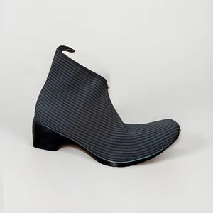 Charleston Shoe Co Telfair Stripe Slip-On Heel Booties Women’s US 10 Comfort - Picture 1 of 7