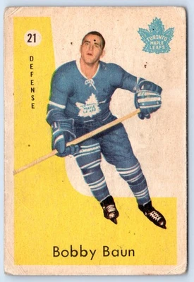BOBBY BAUN 1959-60 PARKHURST 59-60 #21 FAIR+           73646 - Image 1 of 2