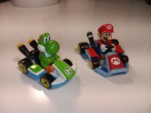Power Up Racer Super Mario World Nintendo Jakks & Hot Wheels Yoshi Standard Kart - Bild 1 von 6
