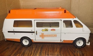 Vintage 1970’s Tonka Diecast Metal Ambulance Rescue Van In Good Condition 18X8 - Picture 1 of 13