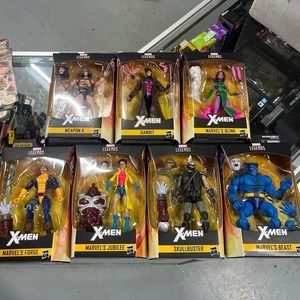 Marvel Legends X-Men Caliban BAF Wave juego completo de 7 - Hasbro 2019 - NUEVO - Imagen 1 de 8