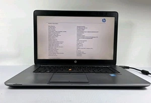 Portátil HP Elitebook 850 G1 Core i7 4600U 2,1 GHz, 8 GB SIN DISCO DURO, cámara web - Imagen 1 de 6
