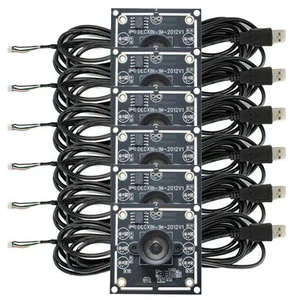 6Pcs 100 Degree Camera Module 1MP OV9732 1280x720 USB Driver Manual Focus,5125 - Afbeelding 1 van 8