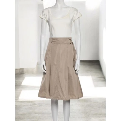 Vestido AKRIS PUNTO Mixto Media Talla 6 Bolsillos a Presión Dobladillo Burbuja Utilidad Avant Garde Foto 1 de 4