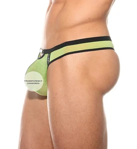 Gregg Homme 172104 Renegade Peekaboo Sheer Thong - Picture 1 of 5