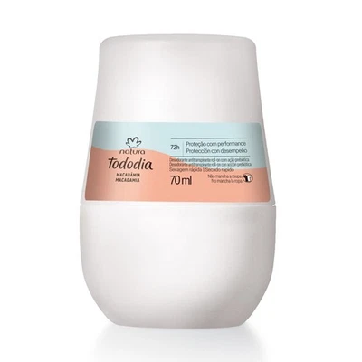 Natura Tododia Macadâmia Roll-On Desodorante 止汗剂 70 毫升新鲜香味 — 第 1/2 张图片