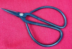 Vtg 4” Bonsai Tree Garden Flower Pruning Trimming Scissors Sharp All Metal Tool - Picture 1 of 6
