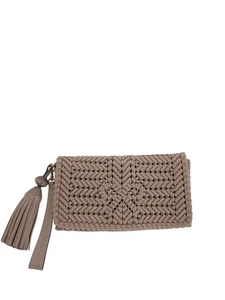 ANYA HINDMARCH Clutch Tasche Leder BEG Uni - Bild 1 von 6
